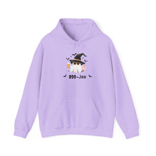 Load image into Gallery viewer, Boo-Jee and Cute Halloween Ghost Hooded Sweatshirt
