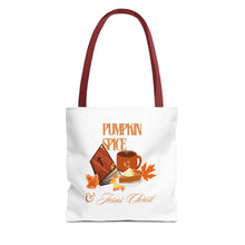 Load image into Gallery viewer, Pumpkin Spice Tote Bag
