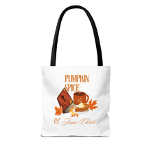 Load image into Gallery viewer, Pumpkin Spice Tote Bag
