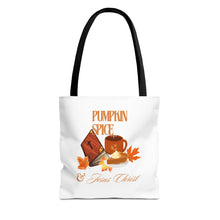 Load image into Gallery viewer, Pumpkin Spice Tote Bag
