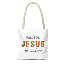 Load image into Gallery viewer, Fall For Jesus Tote Bag
