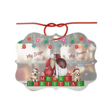 Load image into Gallery viewer, &quot;My Sister, My Friend&quot; Christmas Ornament 1pcs
