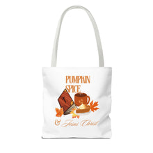 Load image into Gallery viewer, Pumpkin Spice Tote Bag
