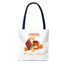 Load image into Gallery viewer, Pumpkin Spice Tote Bag
