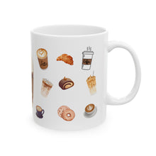 Load image into Gallery viewer, &quot;Cafecito y Chisme&quot; Ceramic Mug, (11oz, 15oz)
