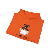 Load image into Gallery viewer, Boo-Jee and Cute Halloween Ghost Hooded Sweatshirt
