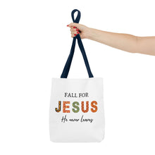 Load image into Gallery viewer, Fall For Jesus Tote Bag
