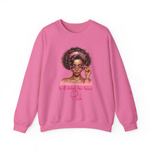 Load image into Gallery viewer, Pink Breast Cancer Awareness Sweatshirt
