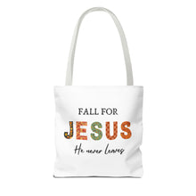 Load image into Gallery viewer, Fall For Jesus Tote Bag
