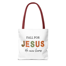 Load image into Gallery viewer, Fall For Jesus Tote Bag
