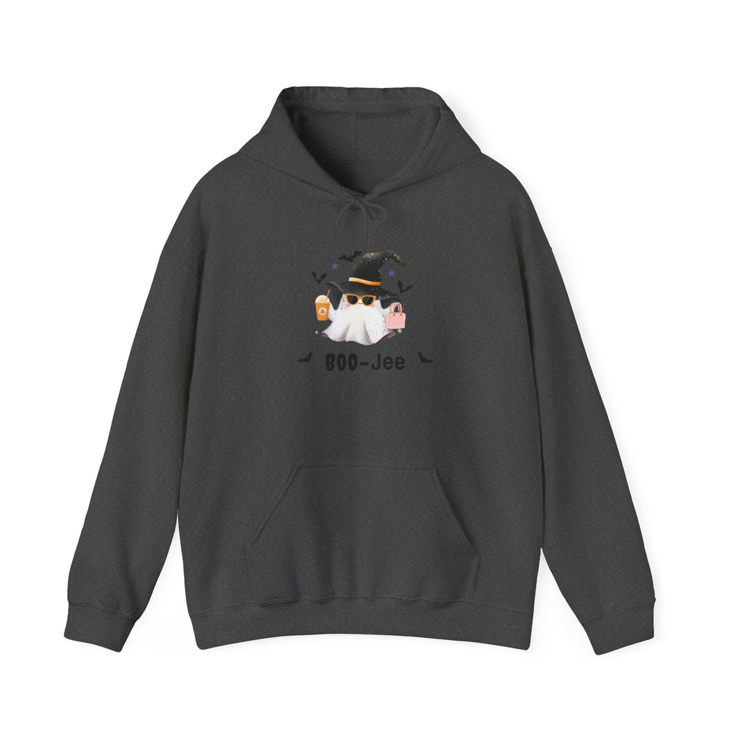 Boo-Jee and Cute Halloween Ghost Hooded Sweatshirt