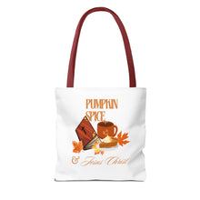 Load image into Gallery viewer, Pumpkin Spice Tote Bag
