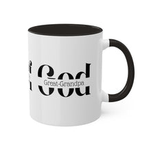 Load image into Gallery viewer, &quot;Man Of God&quot; Black &amp; White Mug, 11oz
