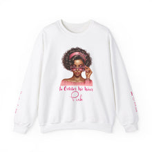 Load image into Gallery viewer, Pink Breast Cancer Awareness Sweatshirt
