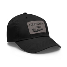 Load image into Gallery viewer, Mustang Grandpa Hat with Leather Patch
