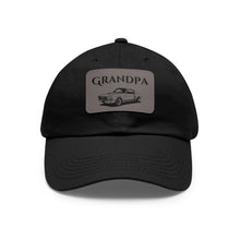 Load image into Gallery viewer, Mustang Grandpa Hat with Leather Patch
