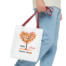 Load image into Gallery viewer, Fall for Jesus Tote Bag
