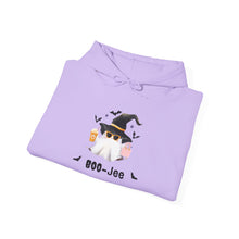 Load image into Gallery viewer, Boo-Jee and Cute Halloween Ghost Hooded Sweatshirt
