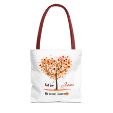 Load image into Gallery viewer, Fall for Jesus Tote Bag
