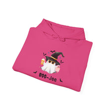 Load image into Gallery viewer, Boo-Jee and Cute Halloween Ghost Hooded Sweatshirt
