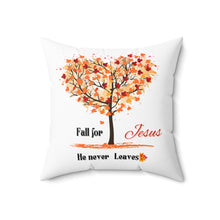 Load image into Gallery viewer, Fall for Jesus Heart Tree-Decorative Pillow
