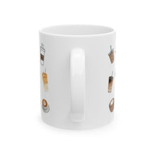 Load image into Gallery viewer, &quot;Cafecito y Chisme&quot; Ceramic Mug, (11oz, 15oz)
