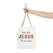 Load image into Gallery viewer, Fall For Jesus Tote Bag
