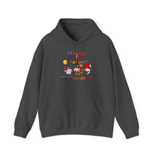 Load image into Gallery viewer, Happy Hallothanksmas Hoodie Sweater - Gnome Trio
