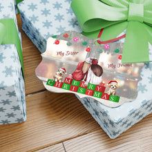 Load image into Gallery viewer, &quot;My Sister, My Friend&quot; Christmas Ornament 1pcs
