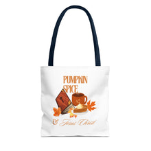 Load image into Gallery viewer, Pumpkin Spice Tote Bag
