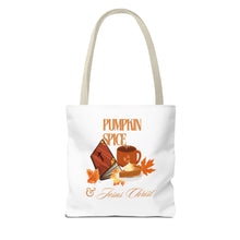 Load image into Gallery viewer, Pumpkin Spice Tote Bag
