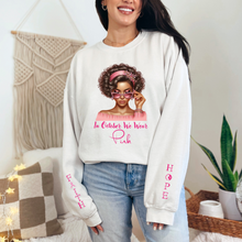 Load image into Gallery viewer, Pink Breast Cancer Awareness Sweatshirt
