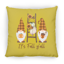 Load image into Gallery viewer, &quot;It&#39;s Fall Y&#39;all&quot; Medium Square Fall Pillow
