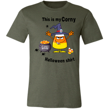 Load image into Gallery viewer, Funny Corny Halloween Unisex Short-Sleeve T-Shirt
