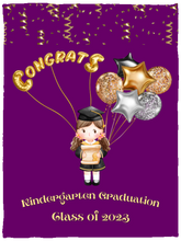 Load image into Gallery viewer, &quot;Kindergarten Graduation&quot; Cozy Plush Fleece Blanket - 30x40
