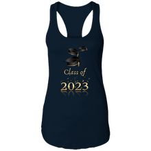 Load image into Gallery viewer, &quot;Class of 2023&quot; Ladies Ideal Racerback Tank
