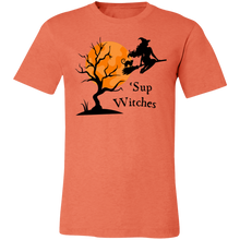 Load image into Gallery viewer, Sup Witches Halloween Funny Unisex T-Shirt
