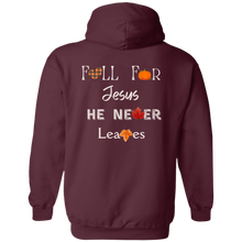 Load image into Gallery viewer, &quot;Fall For Jesus&quot;-Unisex Zip Up Hooded Sweatshirt
