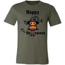 Load image into Gallery viewer, Happy Halloween Scary Funny Pumpkin Unisex Short-Sleeve T-Shirt
