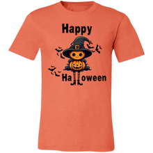 Load image into Gallery viewer, Happy Halloween Scary Funny Pumpkin Unisex Short-Sleeve T-Shirt
