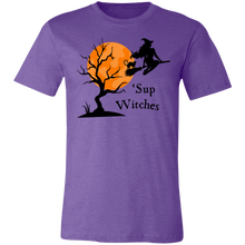 Load image into Gallery viewer, Sup Witches Halloween Funny Unisex T-Shirt
