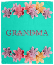 Load image into Gallery viewer, &quot;I Love You Grandma&quot; Cozy Plush Fleece Blanket - 50x60
