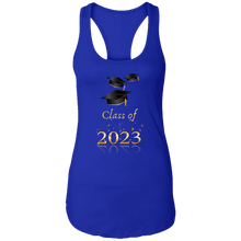 Load image into Gallery viewer, &quot;Class of 2023&quot; Ladies Ideal Racerback Tank
