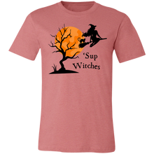 Load image into Gallery viewer, Sup Witches Halloween Funny Unisex T-Shirt
