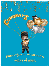 Load image into Gallery viewer, “Kindergarten Graduation” Cozy Plush Fleece Blanket - 30x40
