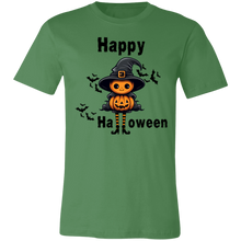 Load image into Gallery viewer, Happy Halloween Scary Funny Pumpkin Unisex Short-Sleeve T-Shirt
