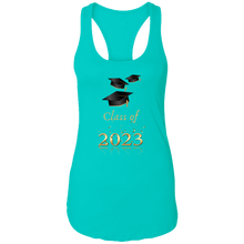 Load image into Gallery viewer, &quot;Class of 2023&quot; Ladies Ideal Racerback Tank
