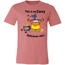 Load image into Gallery viewer, Funny Corny Halloween Unisex Short-Sleeve T-Shirt
