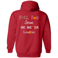 Load image into Gallery viewer, &quot;Fall For Jesus&quot;-Unisex Zip Up Hooded Sweatshirt
