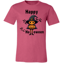 Load image into Gallery viewer, Happy Halloween Scary Funny Pumpkin Unisex Short-Sleeve T-Shirt
